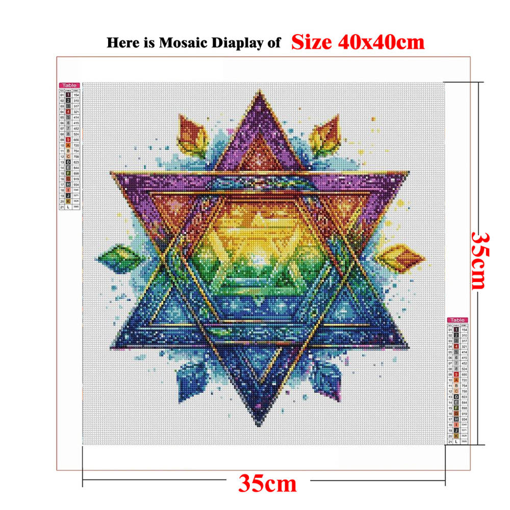 DIY Diamond Painting Star of D - Photo Mosaic Print recension och pris